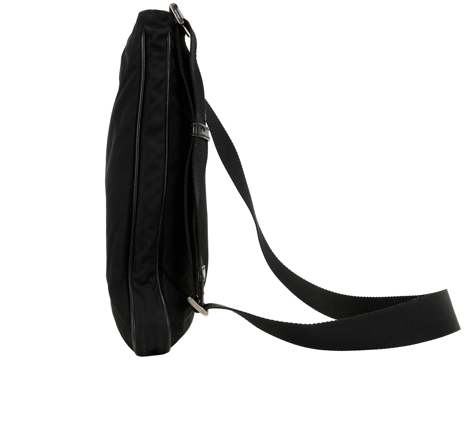 Vintage Messenger, &pound;175, Handbags, Black, Nylon, Bottom view